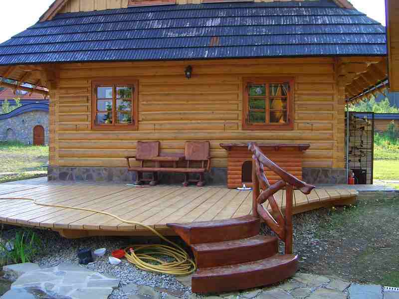 NurDach Ferien-Blockhaus Finnhütte